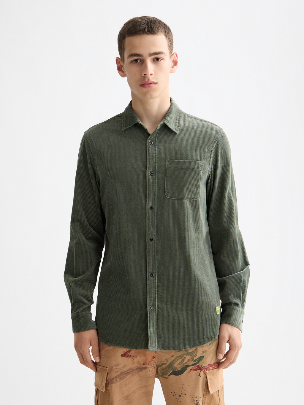 Corduroy shirt - Thyme