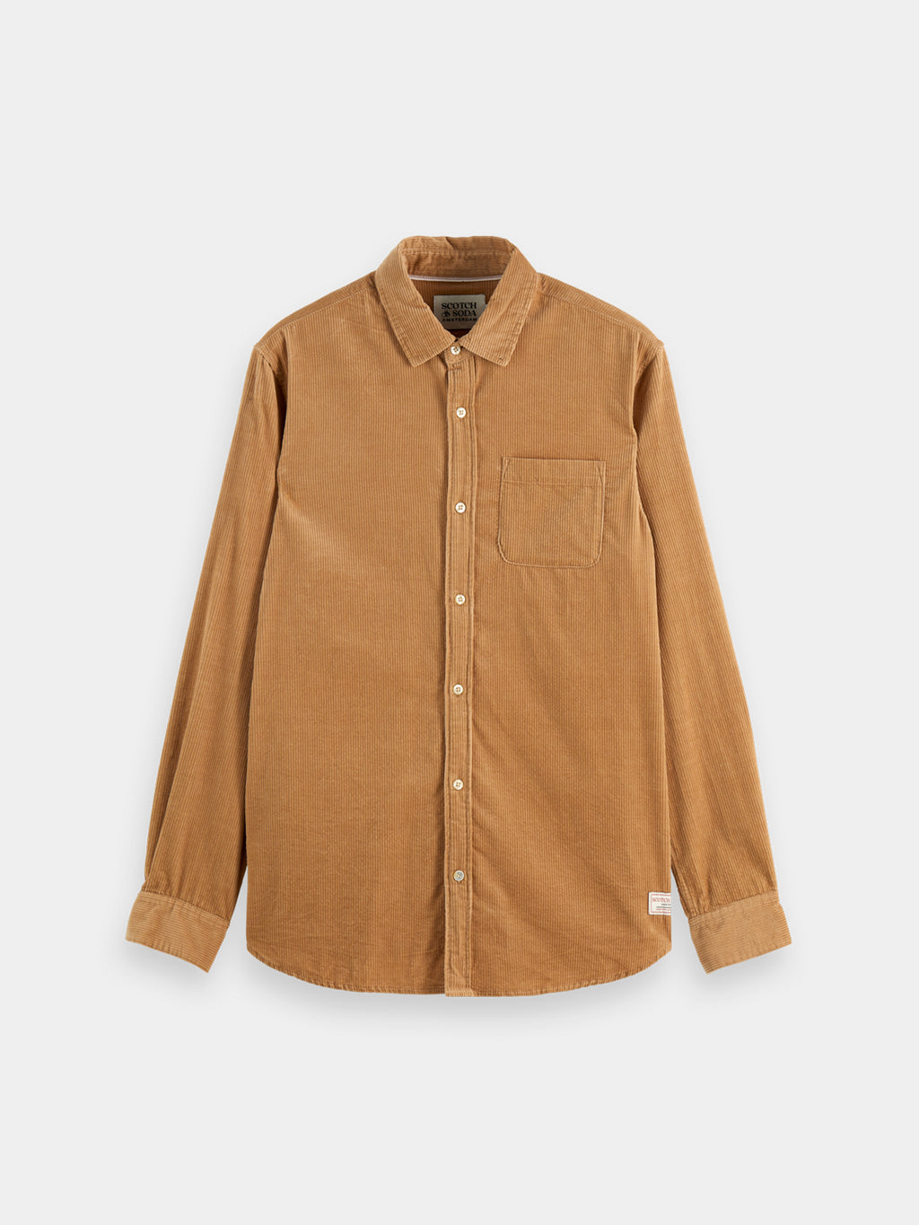 Corduroy shirt - Tannin