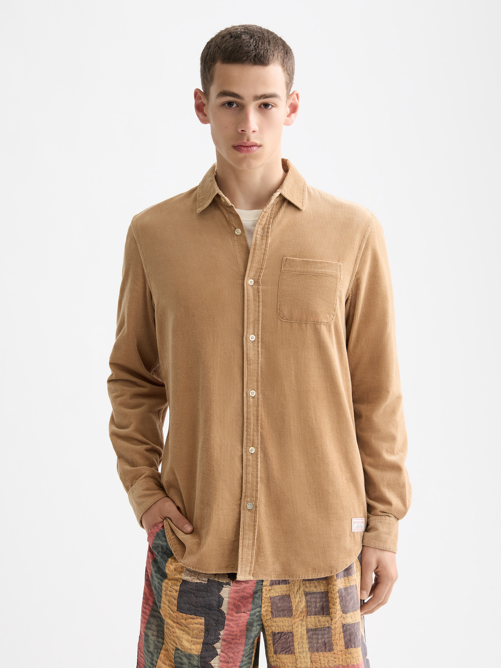 Corduroy shirt - Tannin