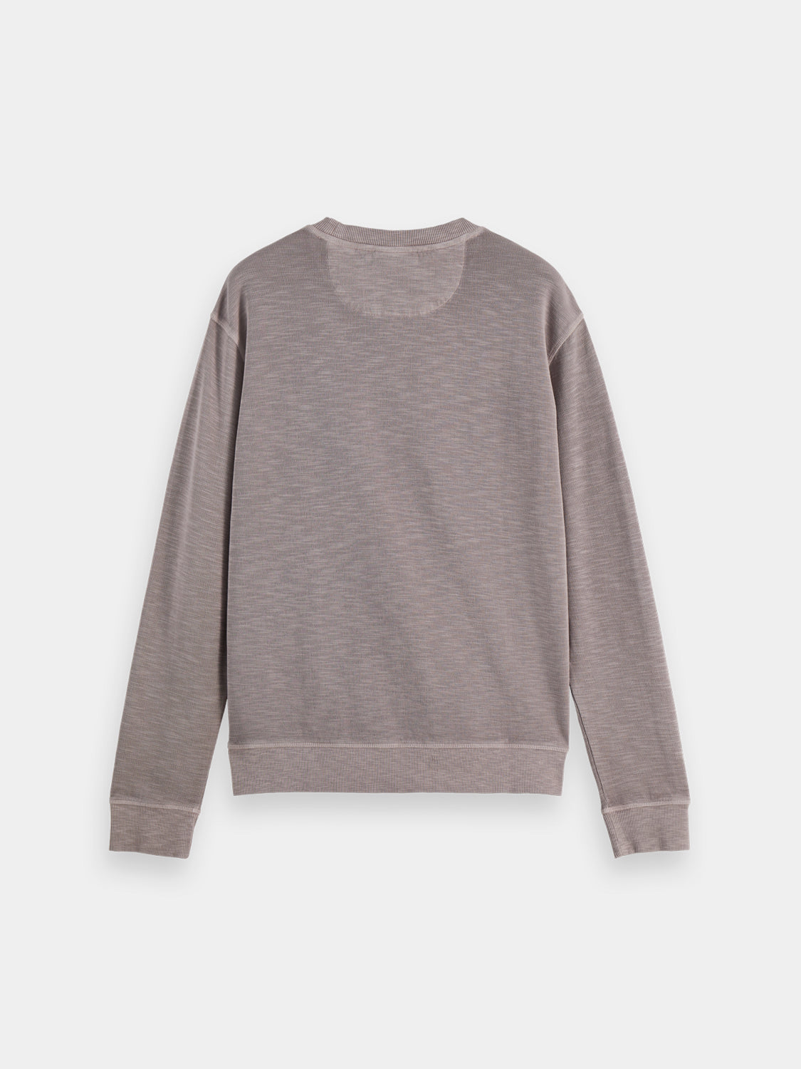 Garment-dyed sweatshirt - Gull