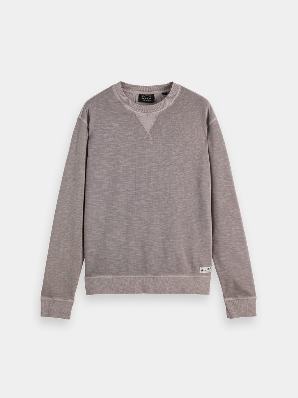 Garment-dyed sweatshirt - Gull