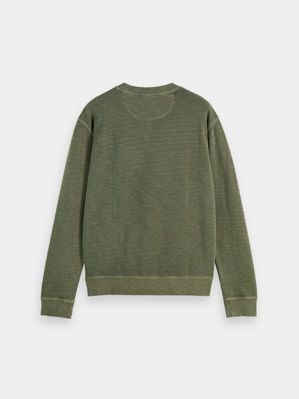 Garment-dyed sweatshirt - Thyme