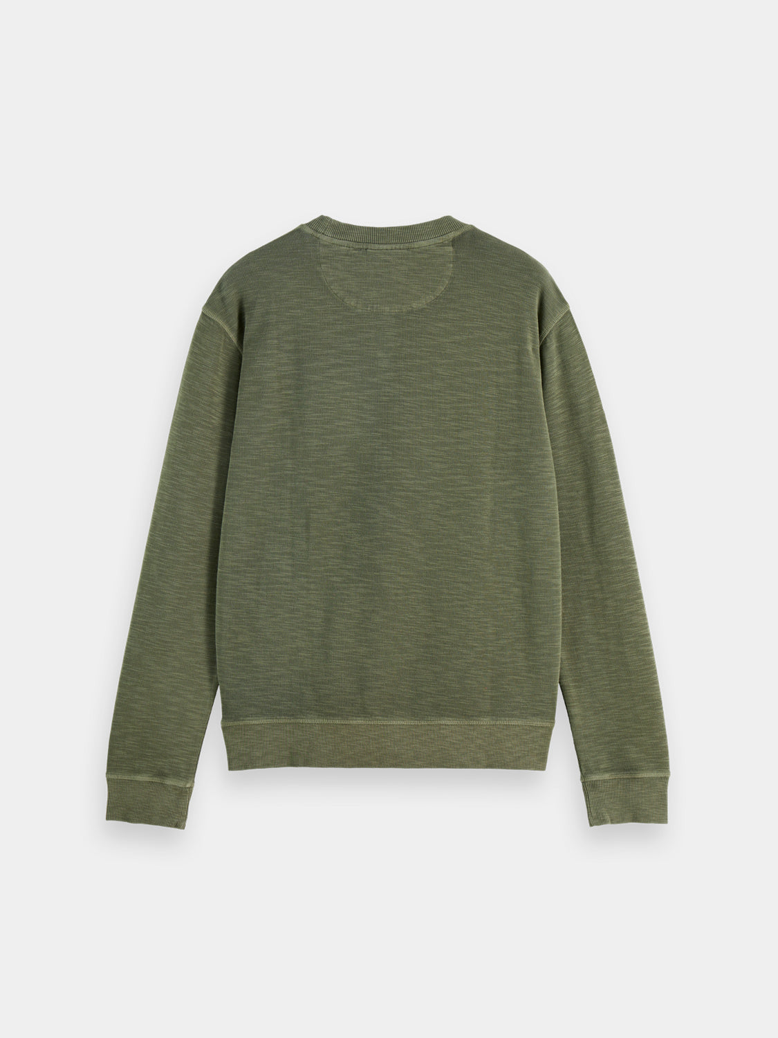 Garment-dyed sweatshirt - Thyme