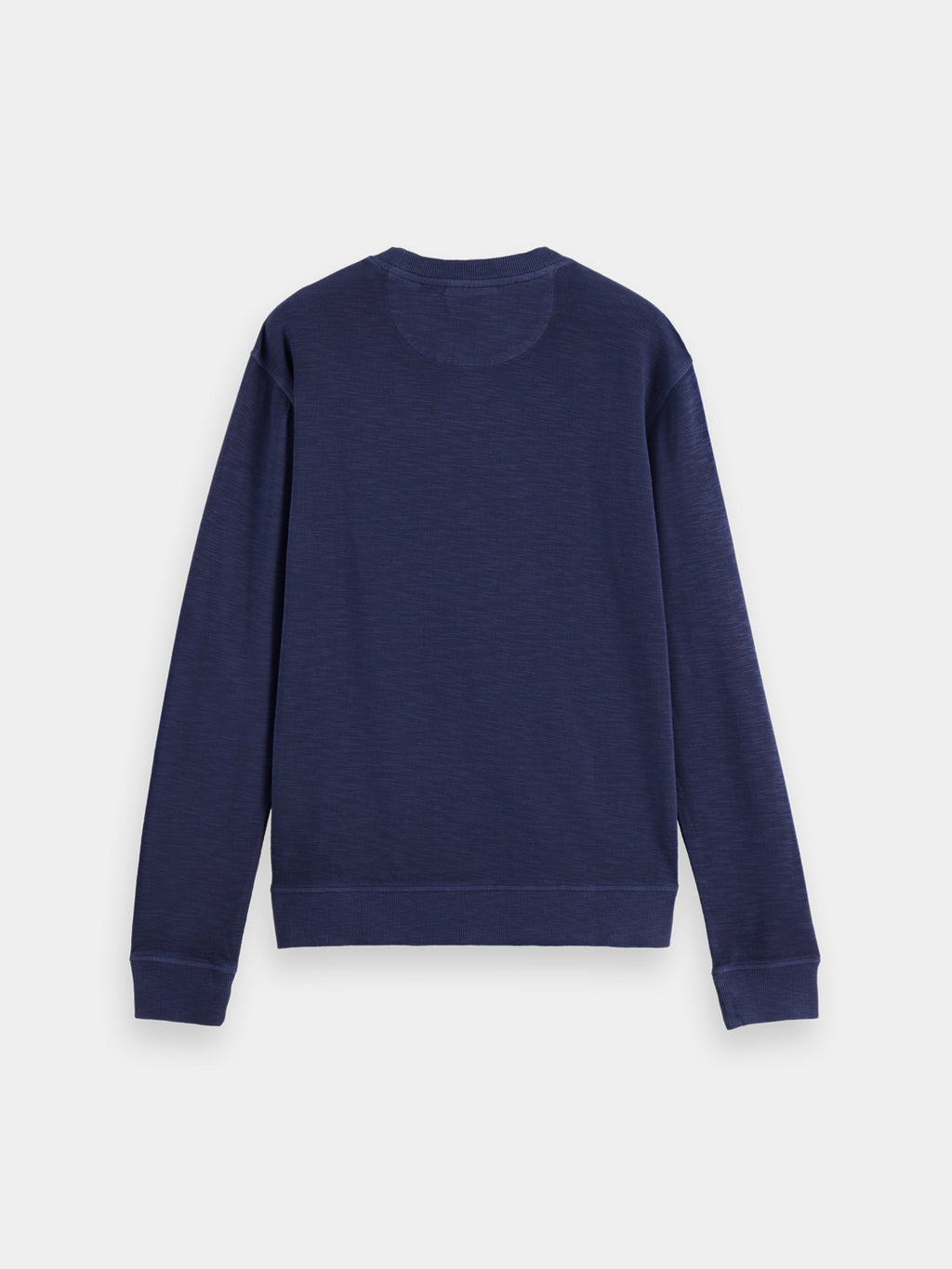 Garment-dyed sweatshirt - Peacoat