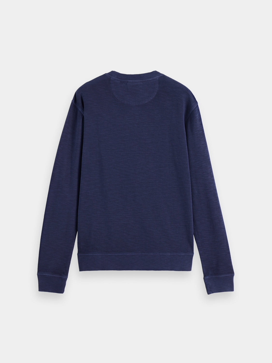 Garment-dyed sweatshirt - Peacoat