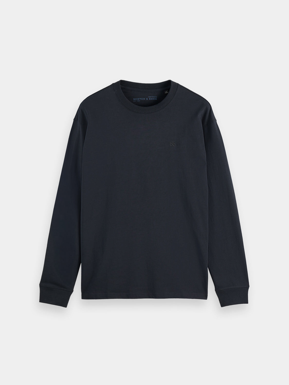 Logo long sleeved t-shirt - Anthracite