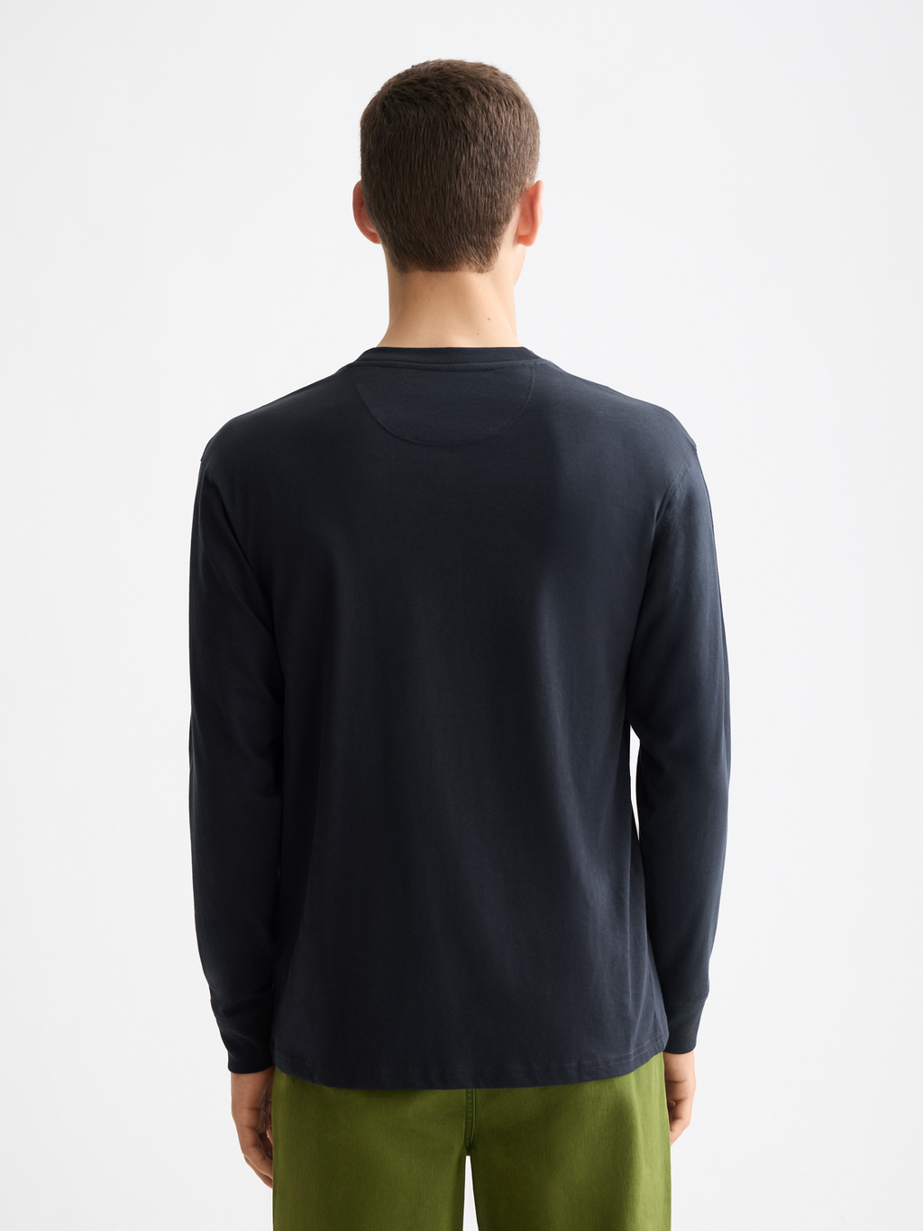 Logo long sleeved t-shirt - Anthracite
