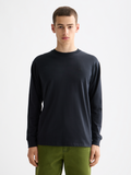 Logo long sleeved t-shirt - Anthracite