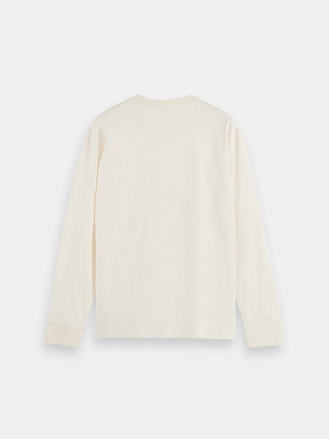 Logo long sleeved t-shirt - Eggnog
