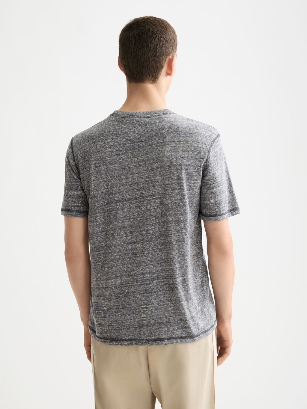 Melange t-shirt - Sky Captain Melange
