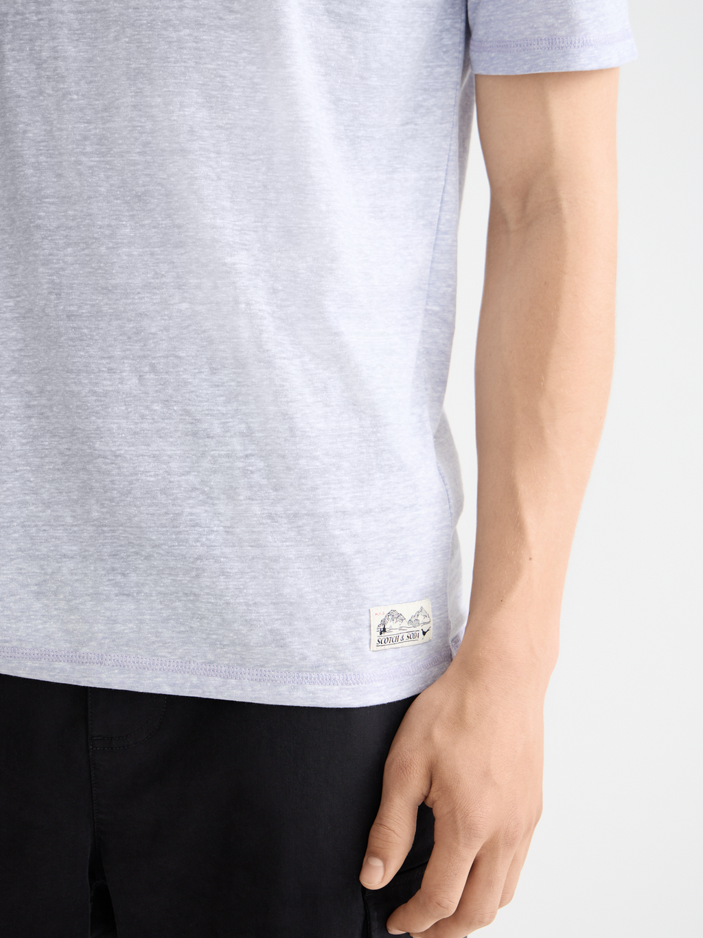 Melange t-shirt - Languid Lavender Melange