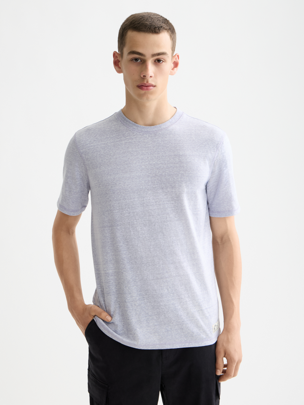 Melange t-shirt - Languid Lavender Melange