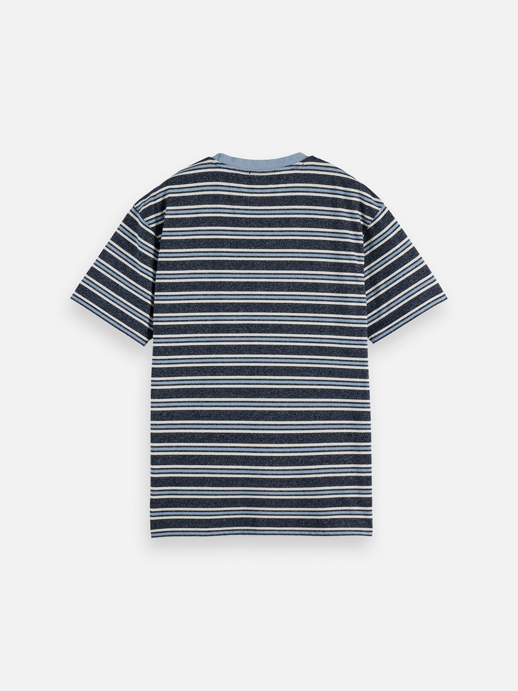 Yarn-dyed striped t-shirt - Blue/Multi Stripe