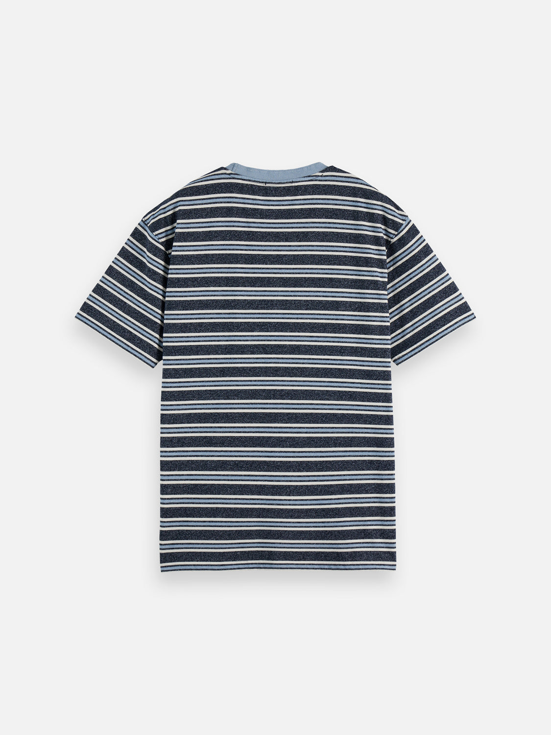 Yarn-dyed striped t-shirt - Blue/Multi Stripe