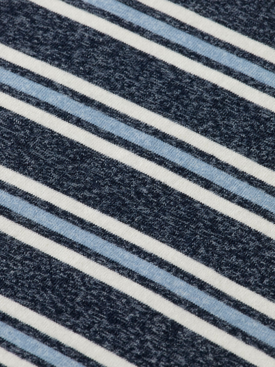 Yarn-dyed striped t-shirt - Blue/Multi Stripe
