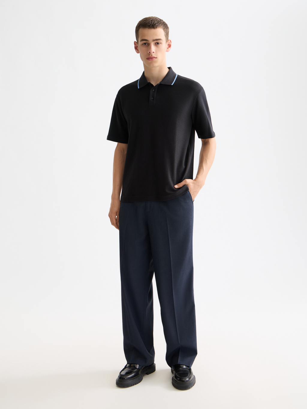 Structured polo - Meteorite