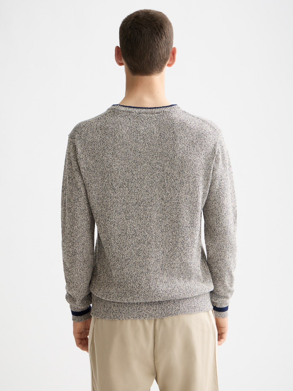 Melange pullover - Plaza Taupe Melange