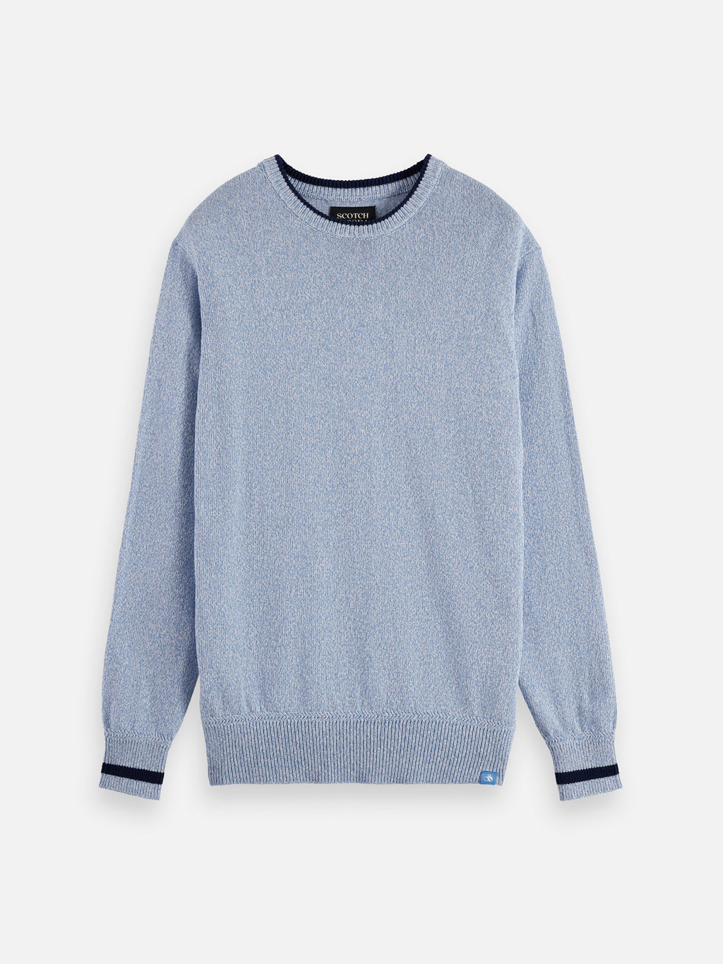 Melange pullover - Faded Denim Melange