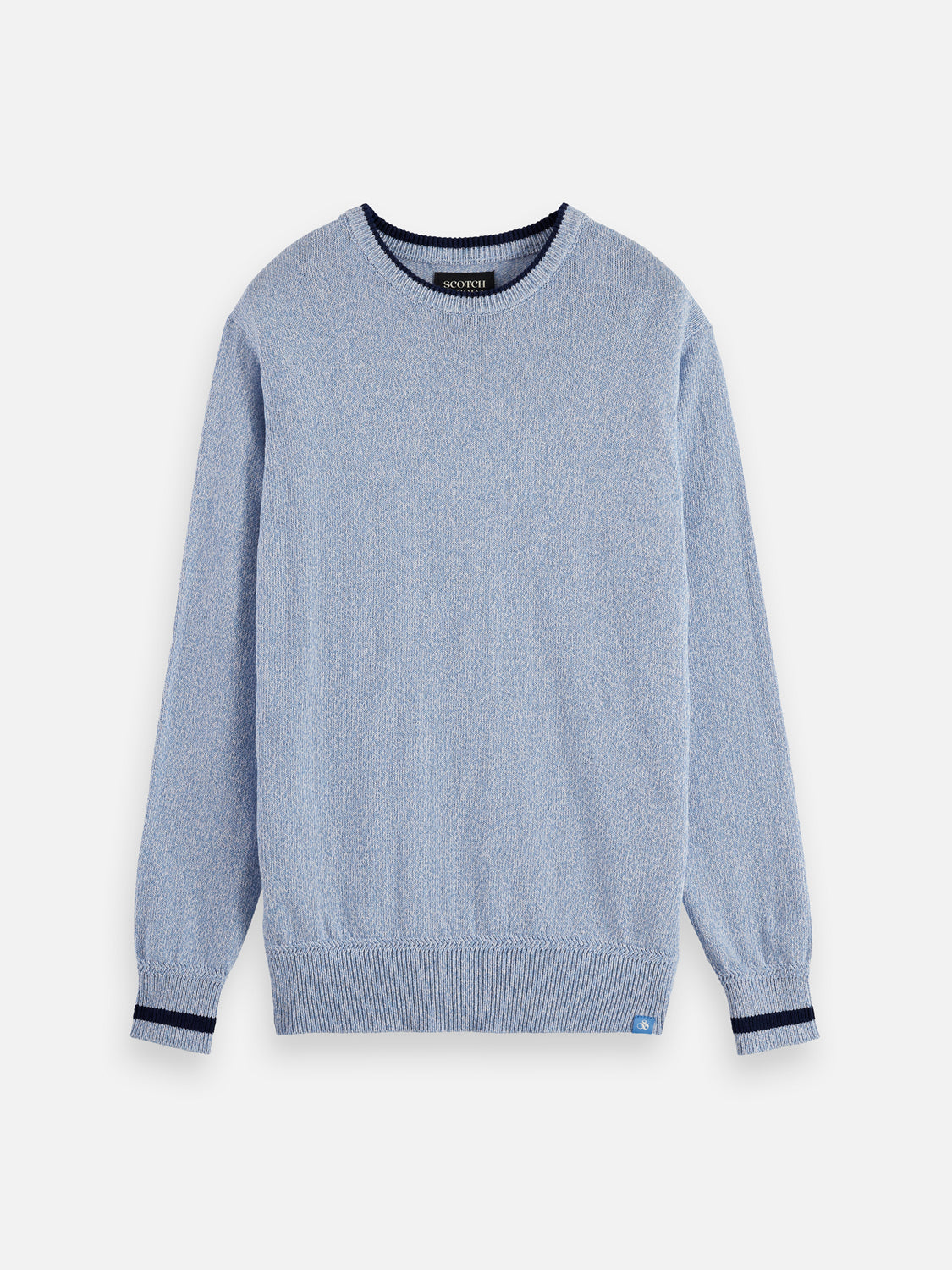 Melange pullover - Faded Denim Melange