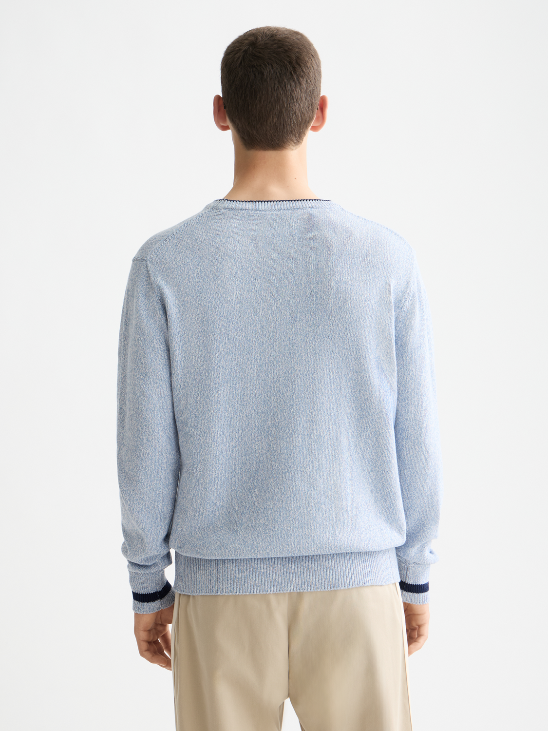 Melange pullover - Faded Denim Melange
