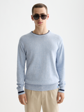 Melange pullover - Faded Denim Melange
