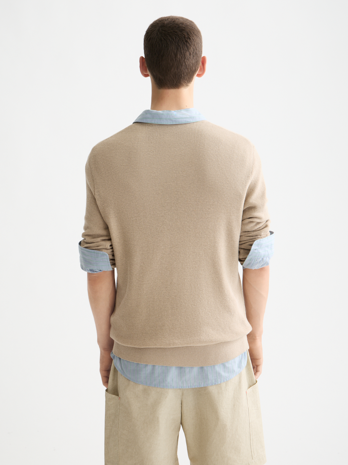 Crewneck pullover - Plaza Taupe