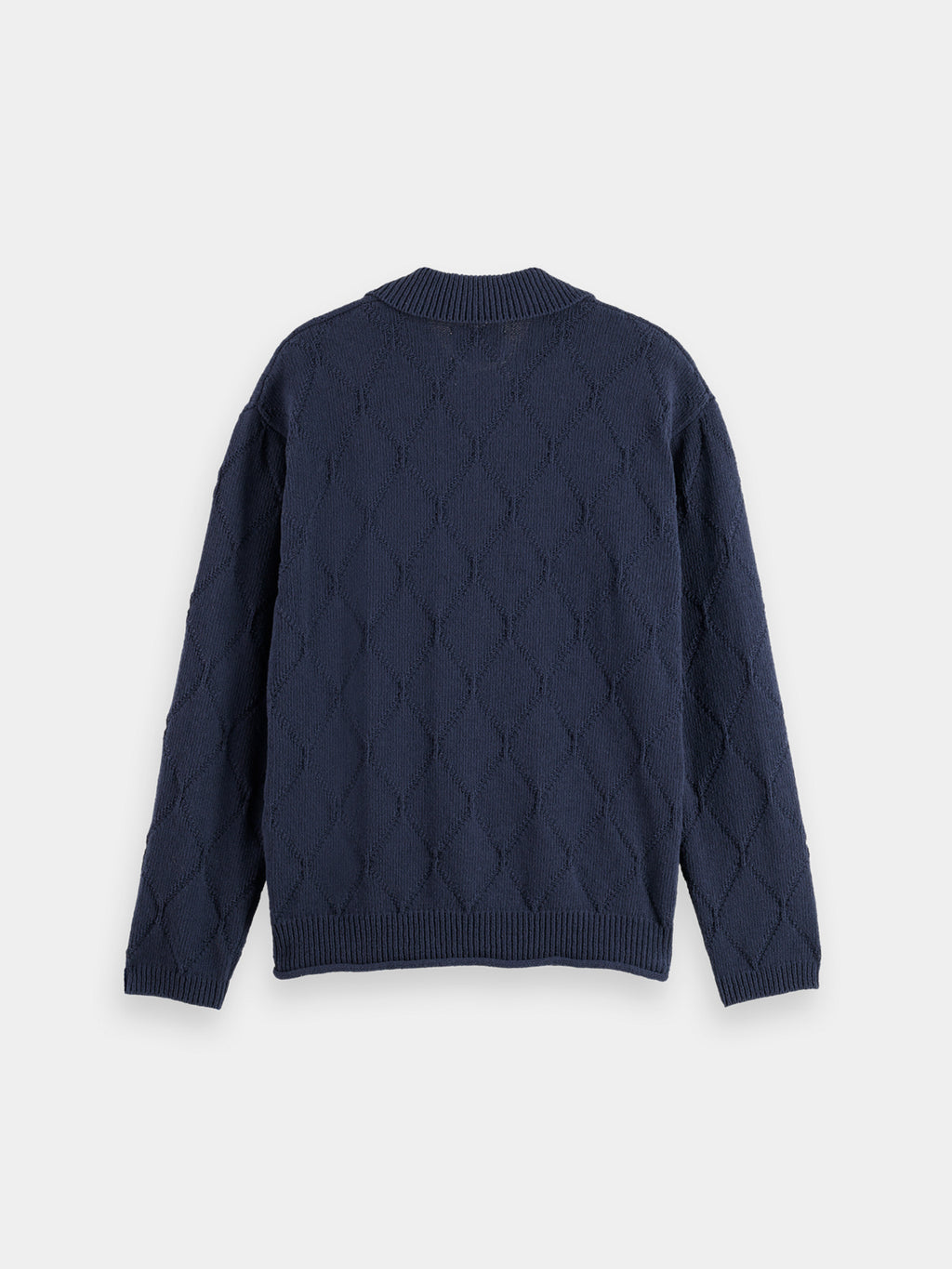 Knitted long sleeved shirt - Sky Captain