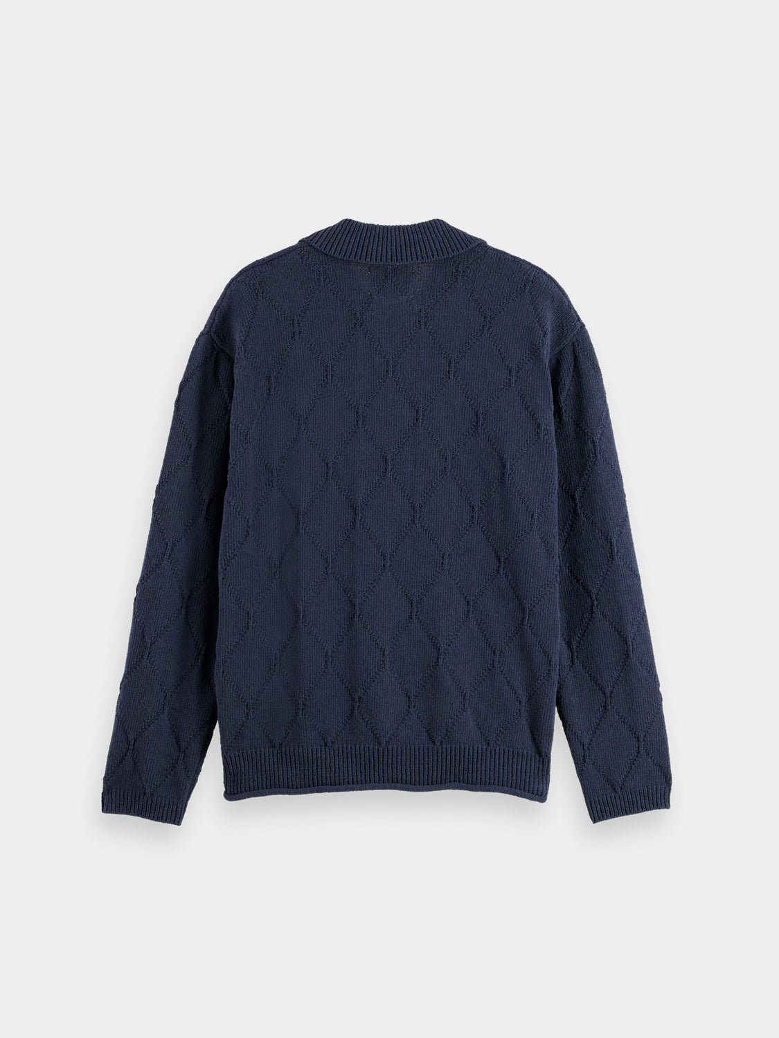 Knitted long sleeved shirt - Sky Captain