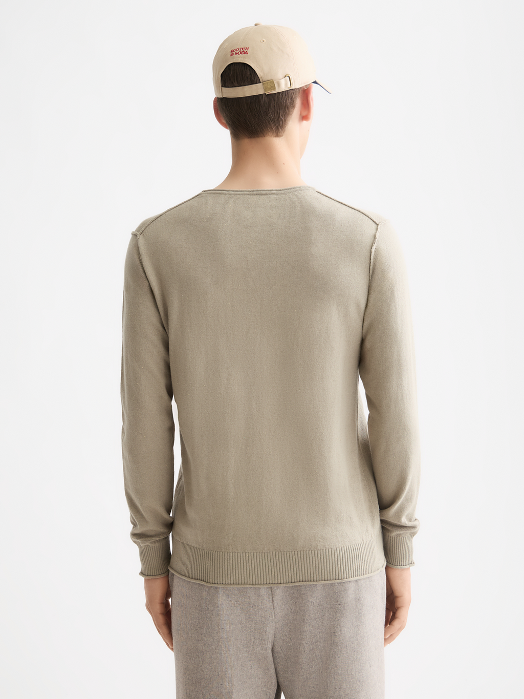 Wool blend pullover - Plaza Taupe