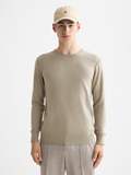 Wool blend pullover - Plaza Taupe