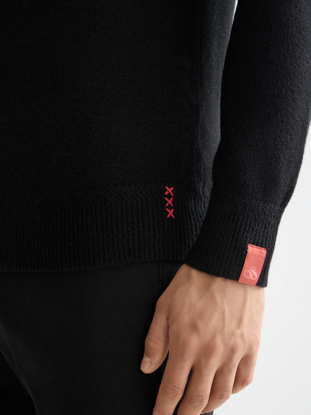 Soft knit pullover - Meteorite