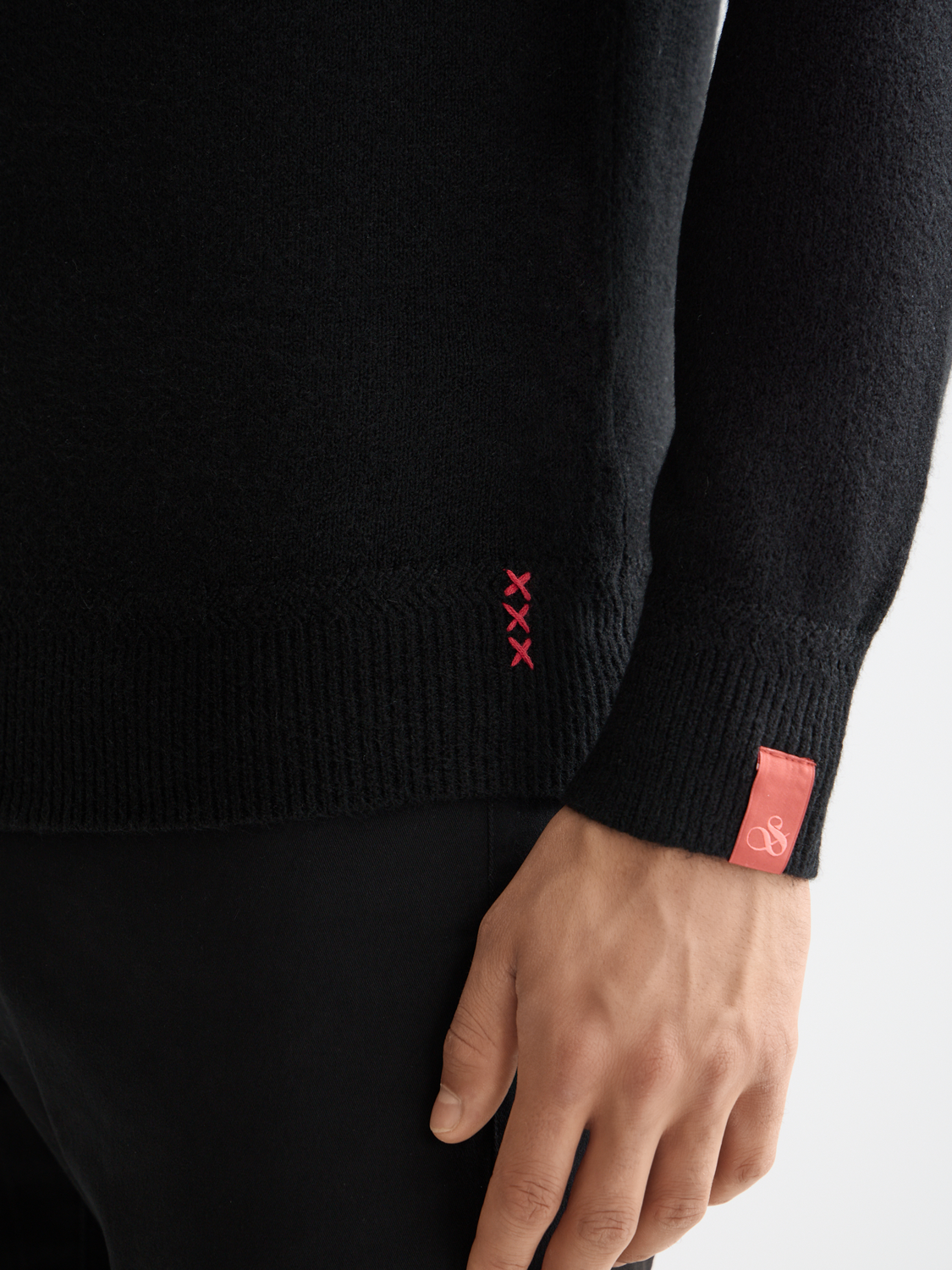 Soft knit pullover - Meteorite