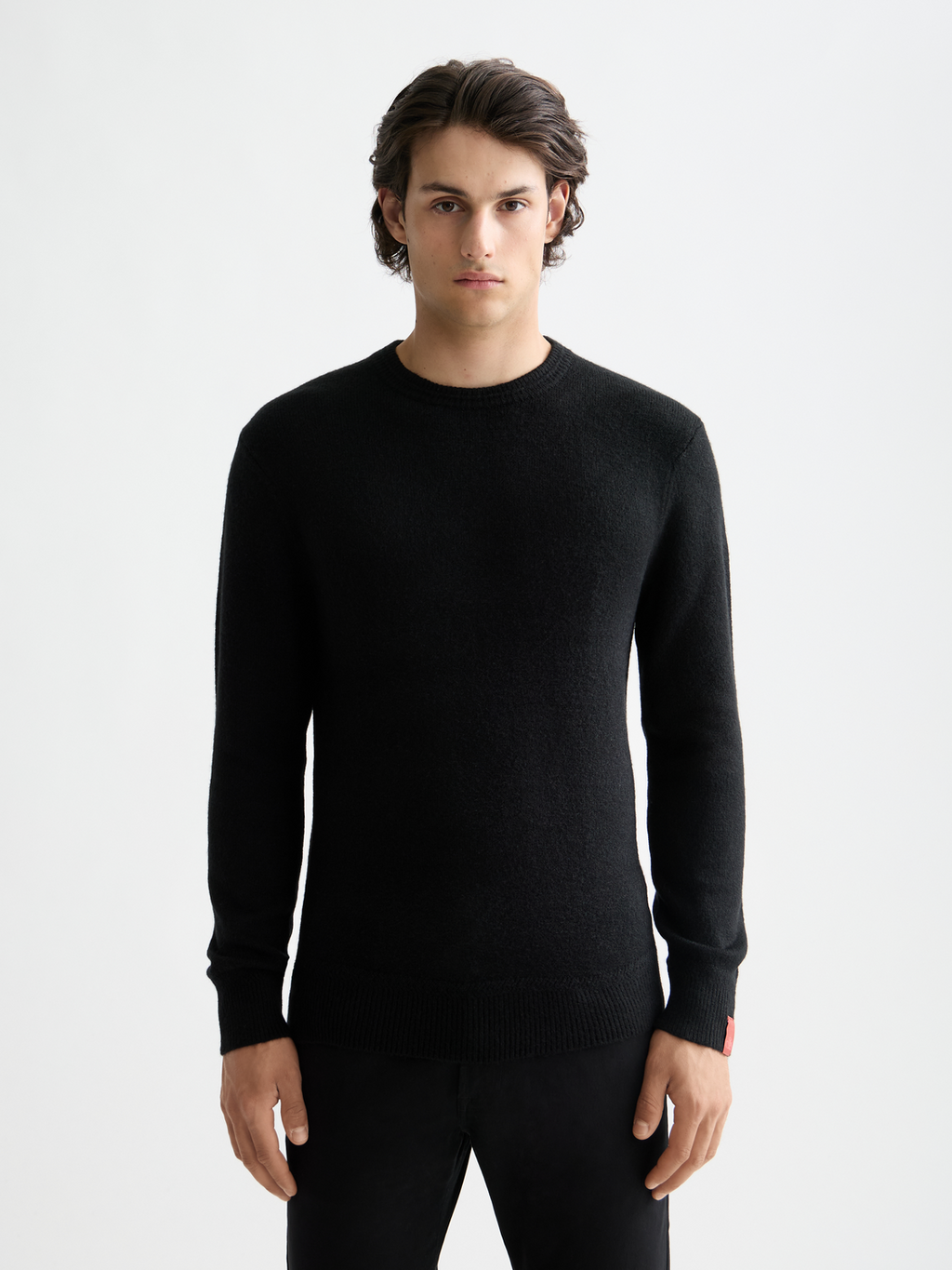 Soft knit pullover - Meteorite
