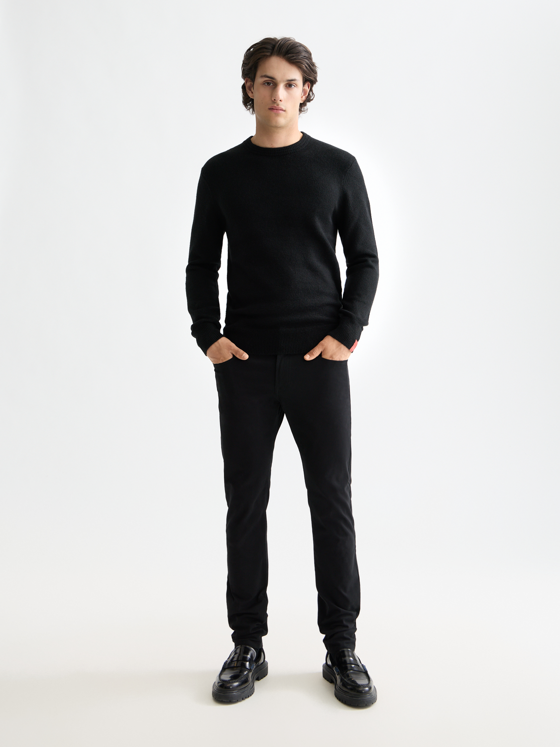 Soft knit pullover - Meteorite