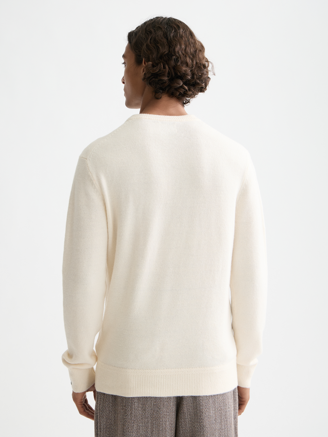 Soft knit pullover - Eggnog