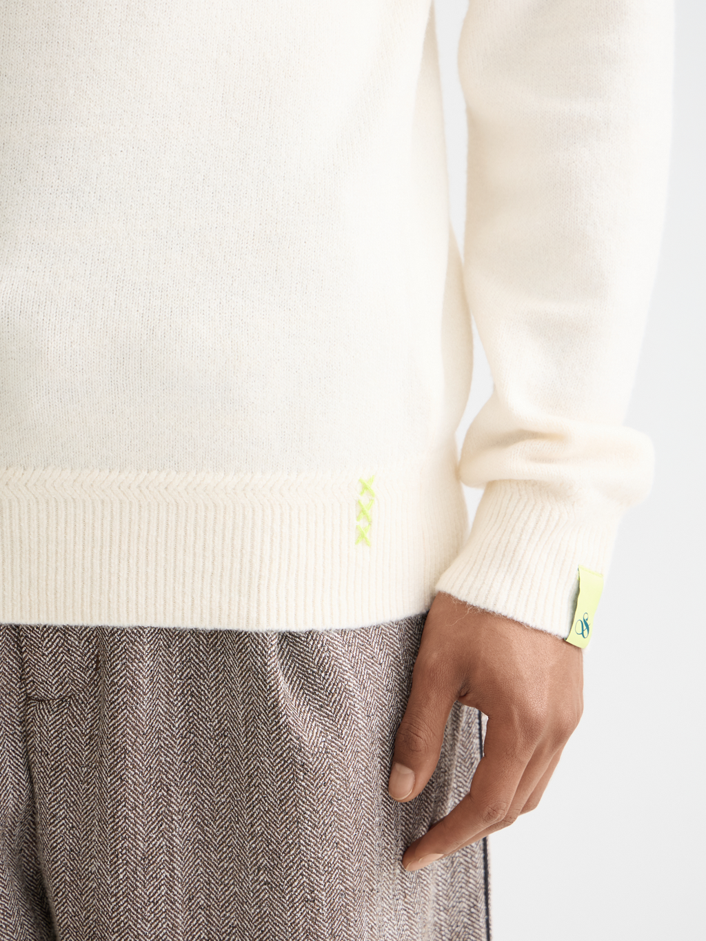 Soft knit pullover - Eggnog