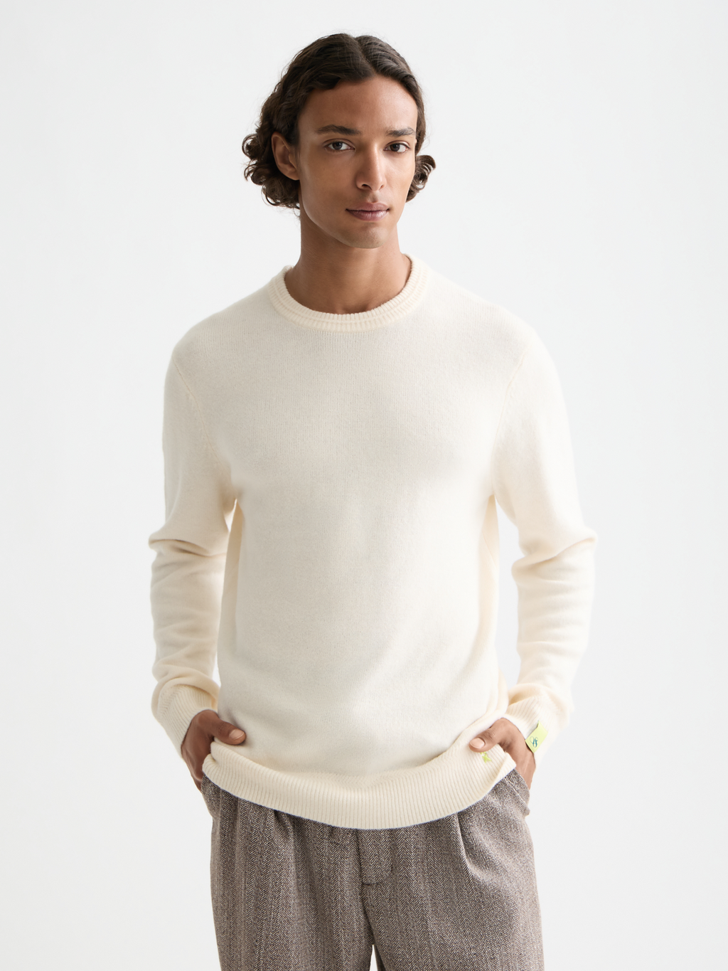 Soft knit pullover - Eggnog