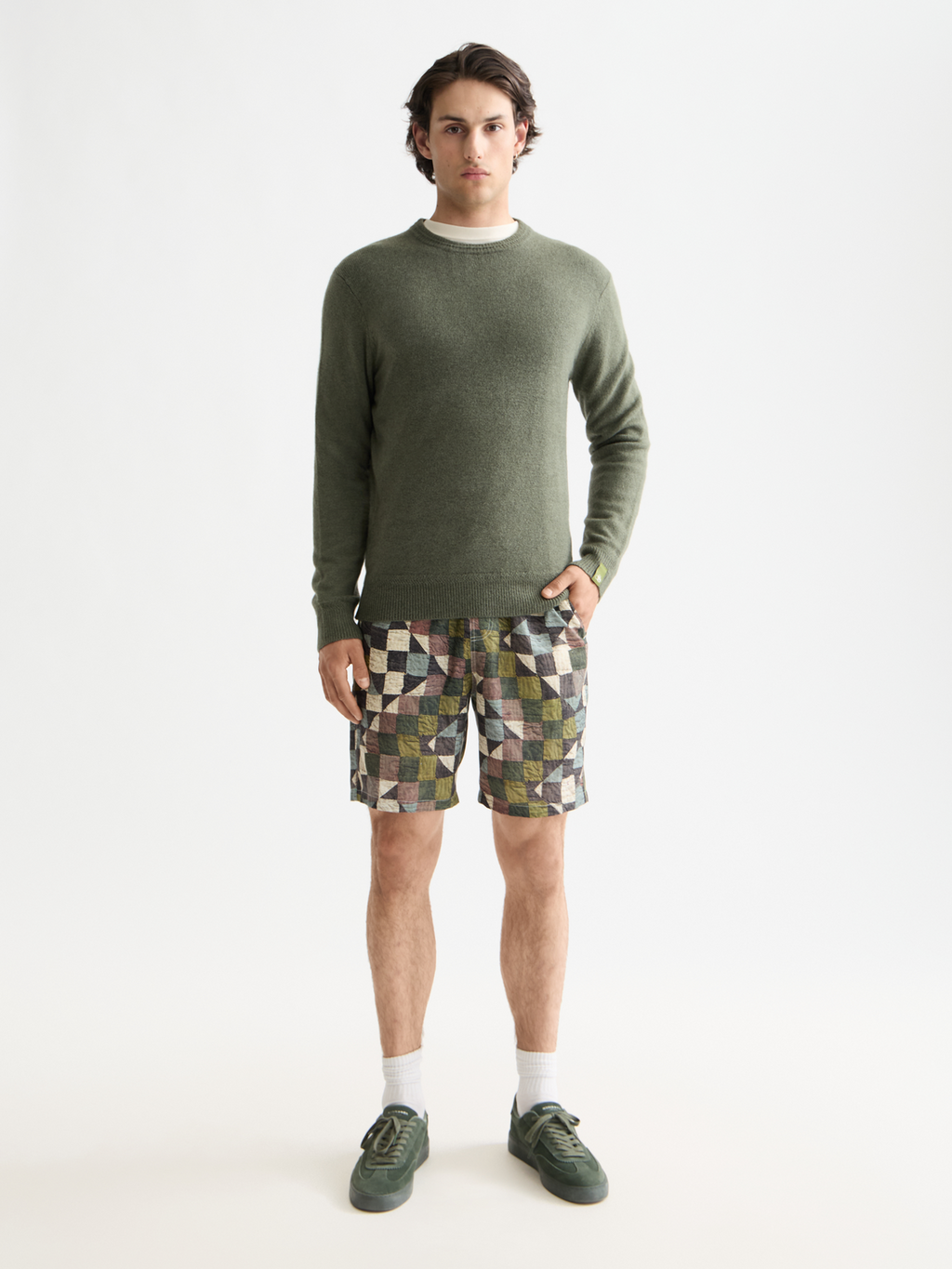 Soft knit pullover - Thyme