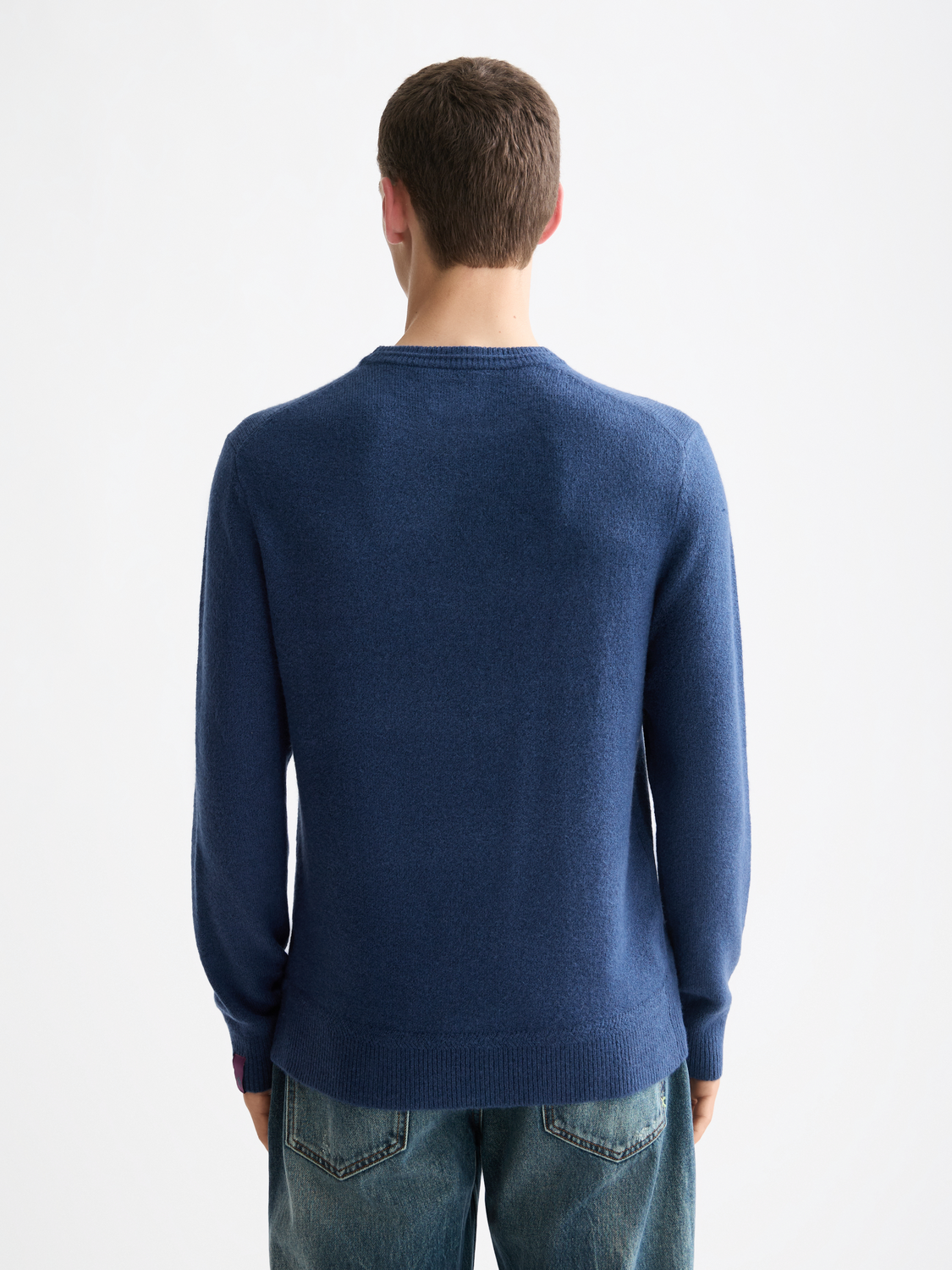 Soft knit pullover - Insignia Blue