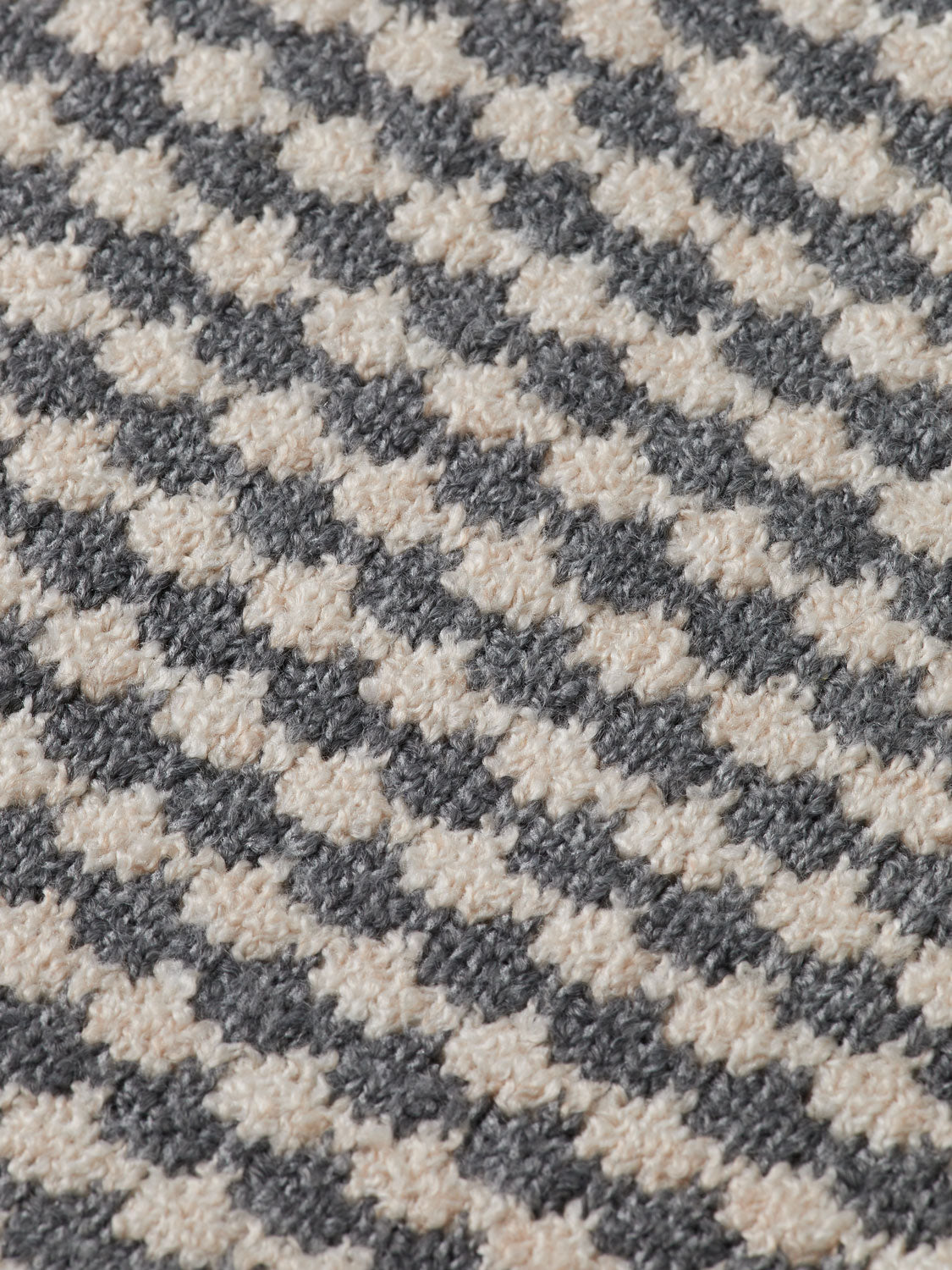 Chenille pullover - Grey Melange/ Eggnog
