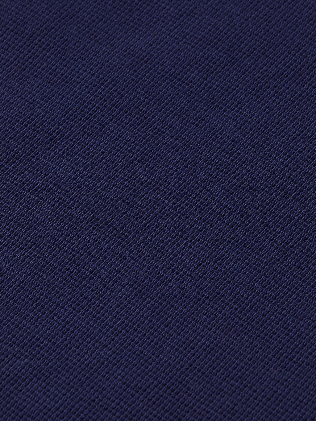 Waffle long sleeved t-shirt - Peacoat