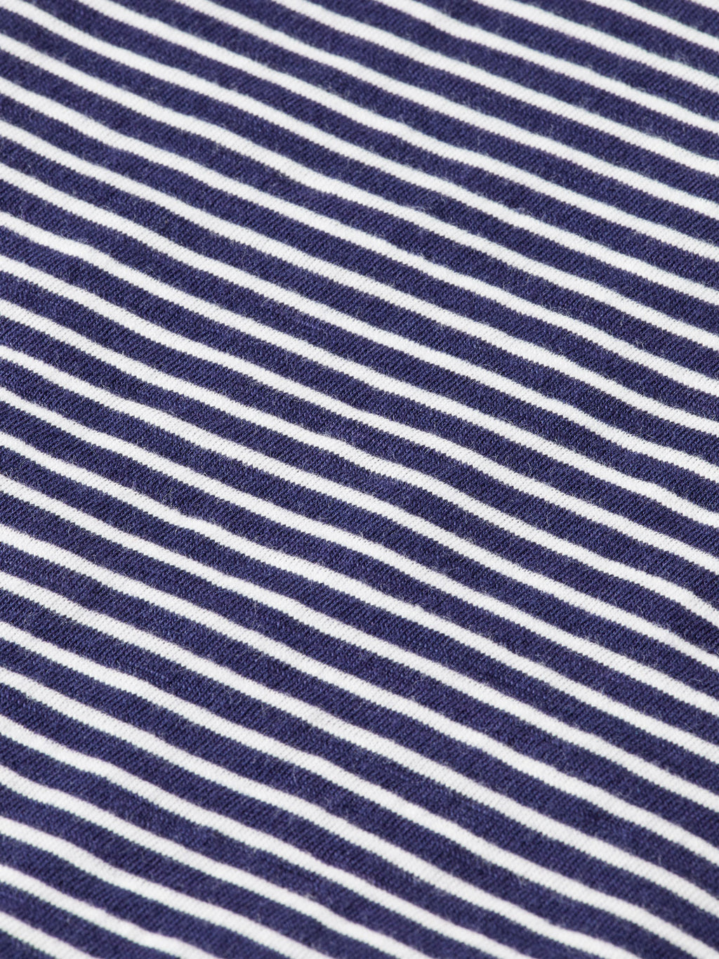 Striped henley shirt - Navy/White Stripe