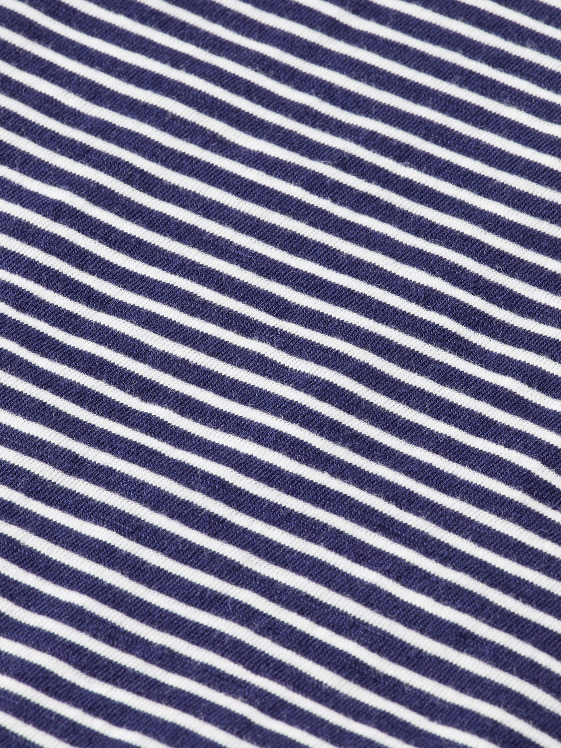 Striped henley shirt - Navy/White Stripe