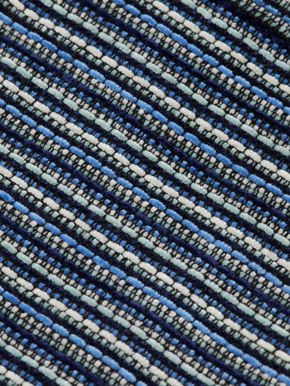 Structured striped overshirt - Blue Stripe