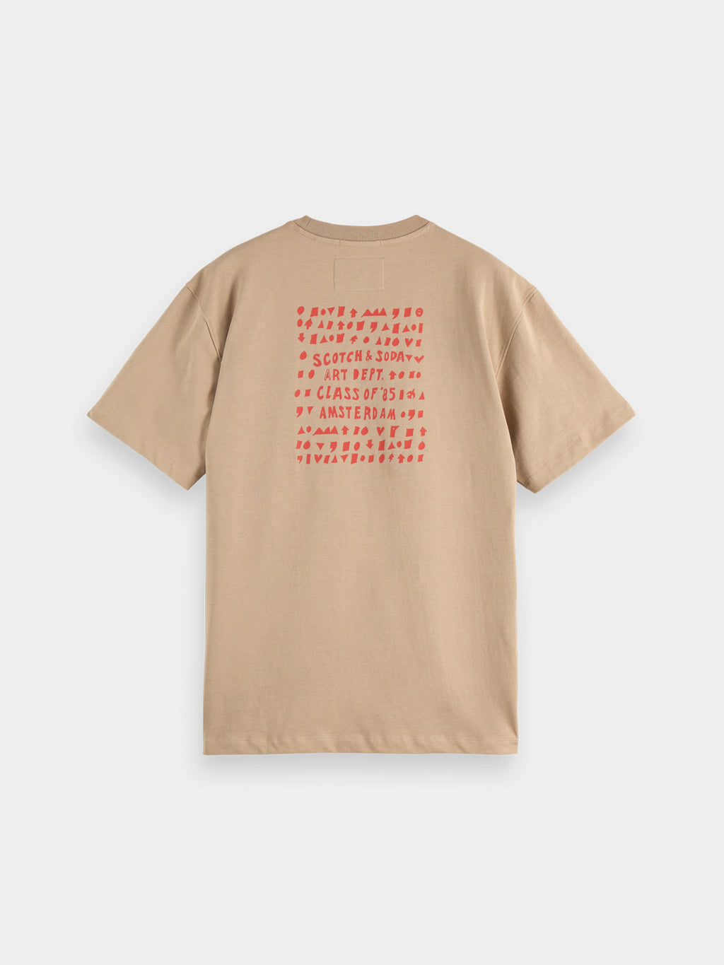 Artwork t-shirt - Plaza Taupe