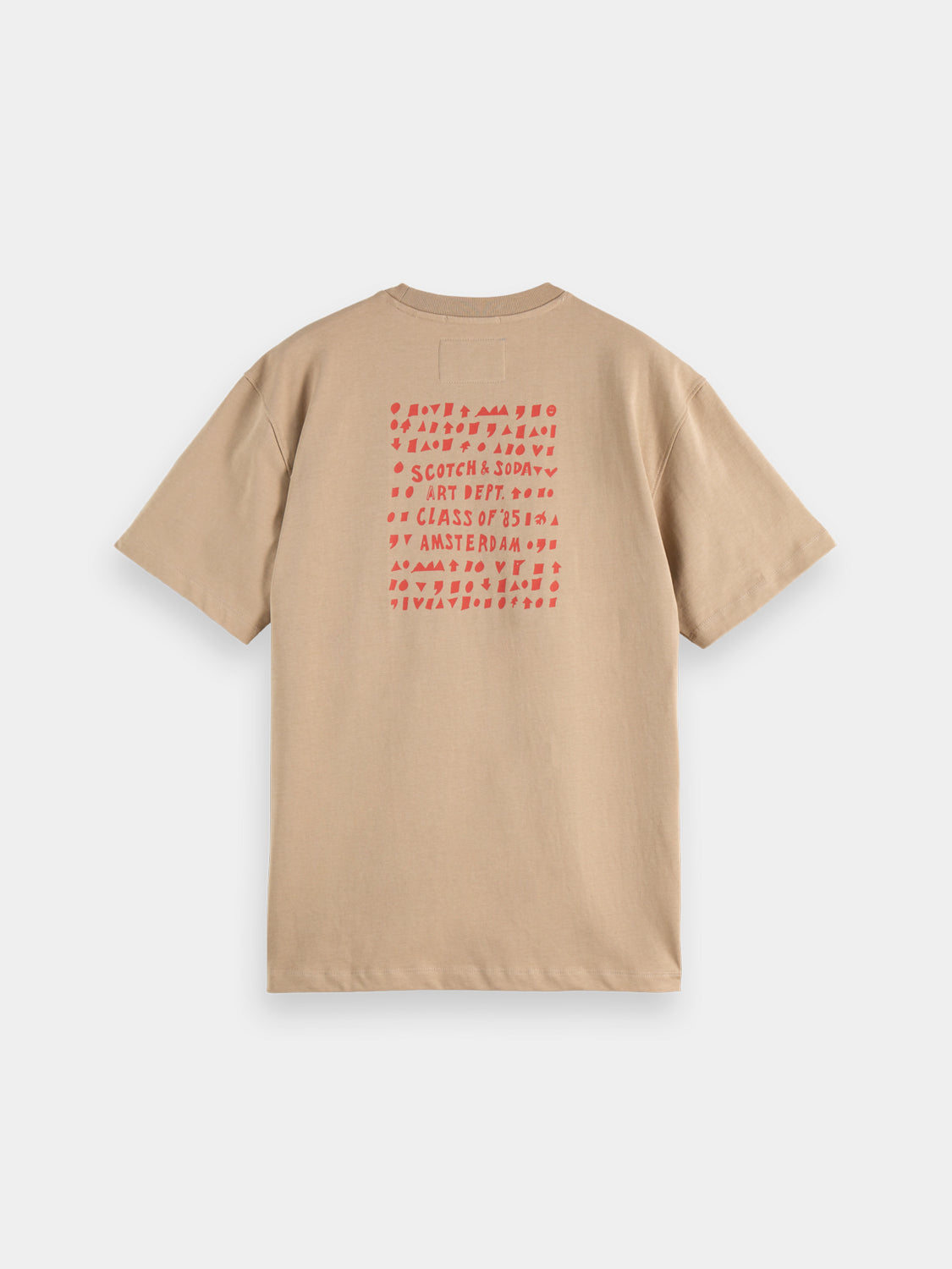 Artwork t-shirt - Plaza Taupe