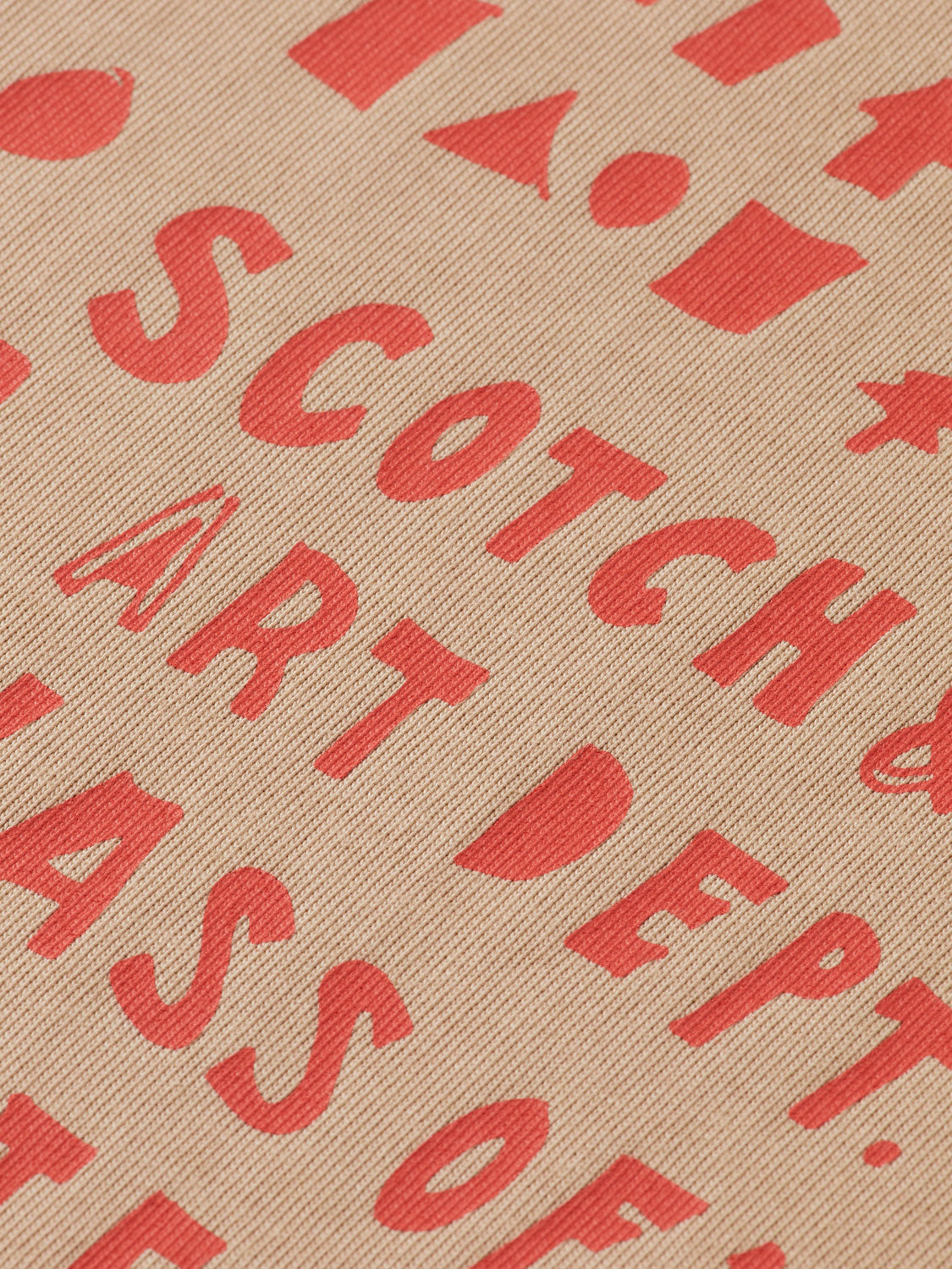 Artwork t-shirt - Plaza Taupe