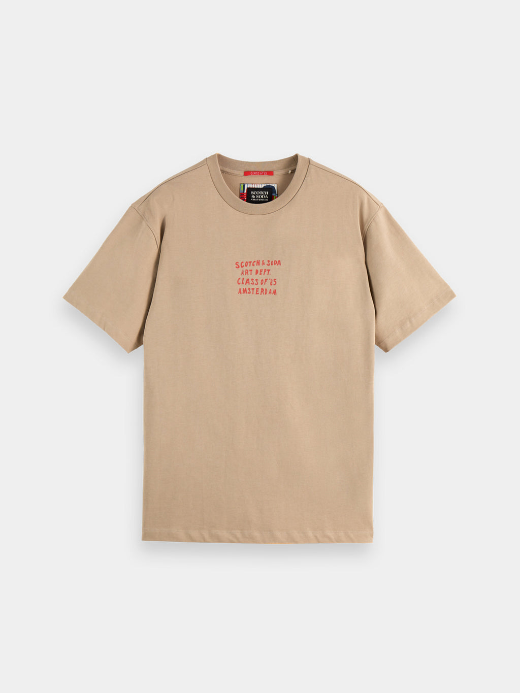 Artwork t-shirt - Plaza Taupe