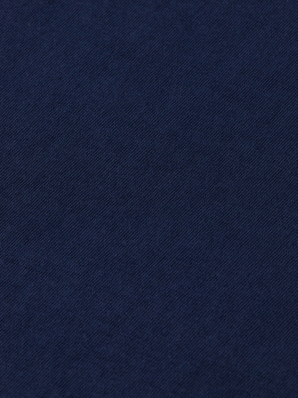 Raw edge t-shirt - Peacoat