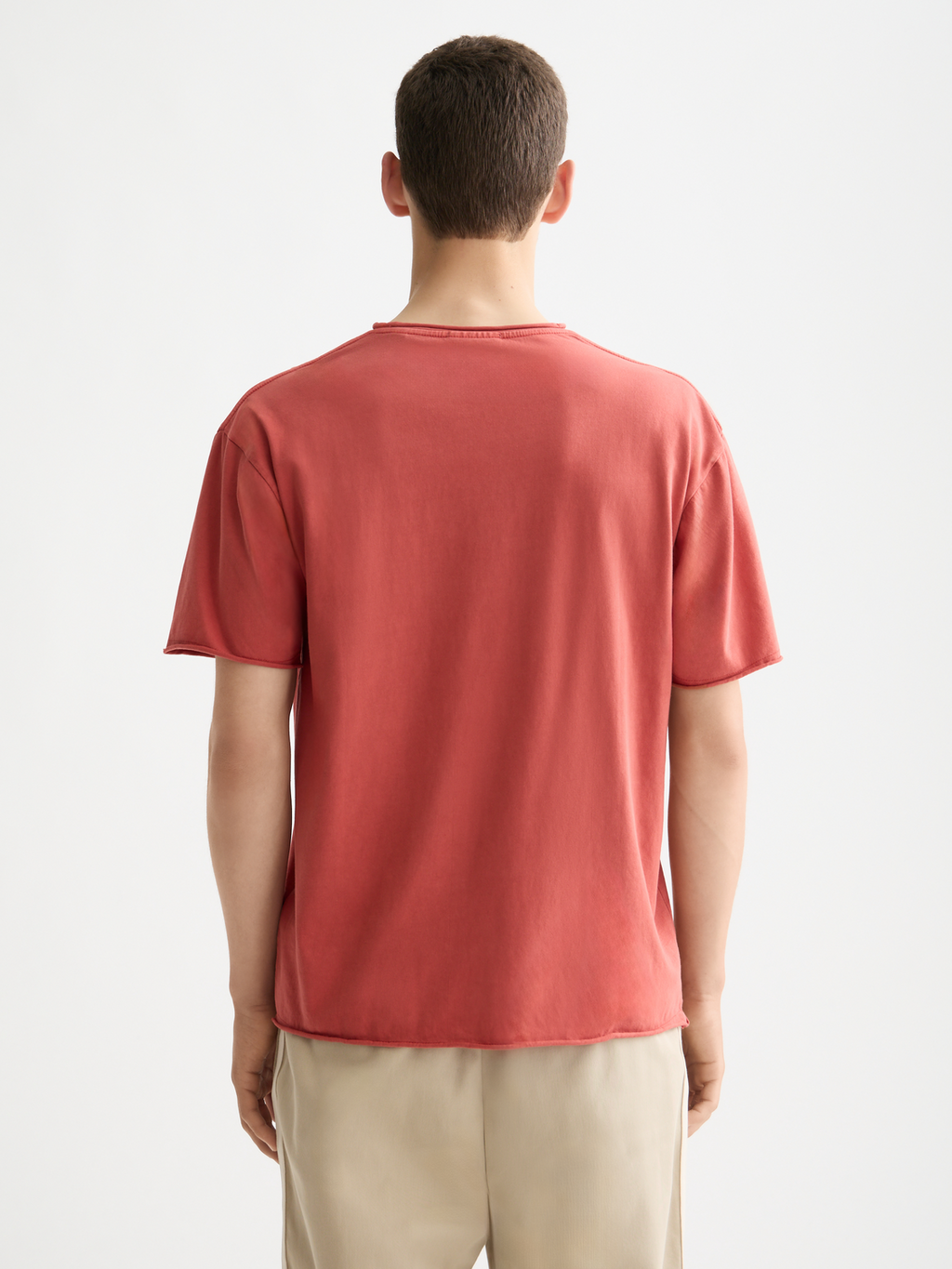 Raw edge t-shirt - Ketchup